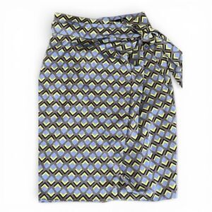 WILDFANG The Empower Satin Wrap Midi Skirt Cubic Print, NWT! Size 2X